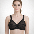 Pack of 2 Net Embroidered Transparent Bras
