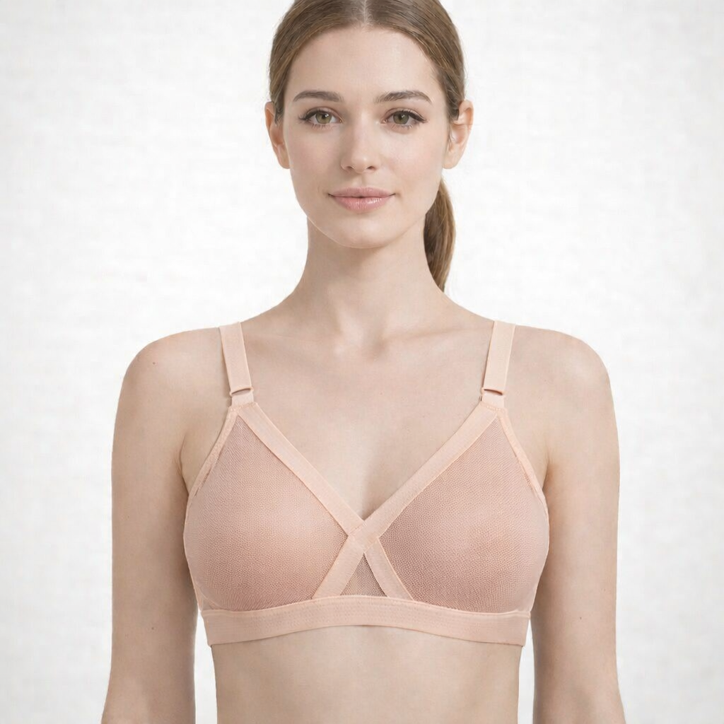 Pack of 2 Net Transparent Bras
