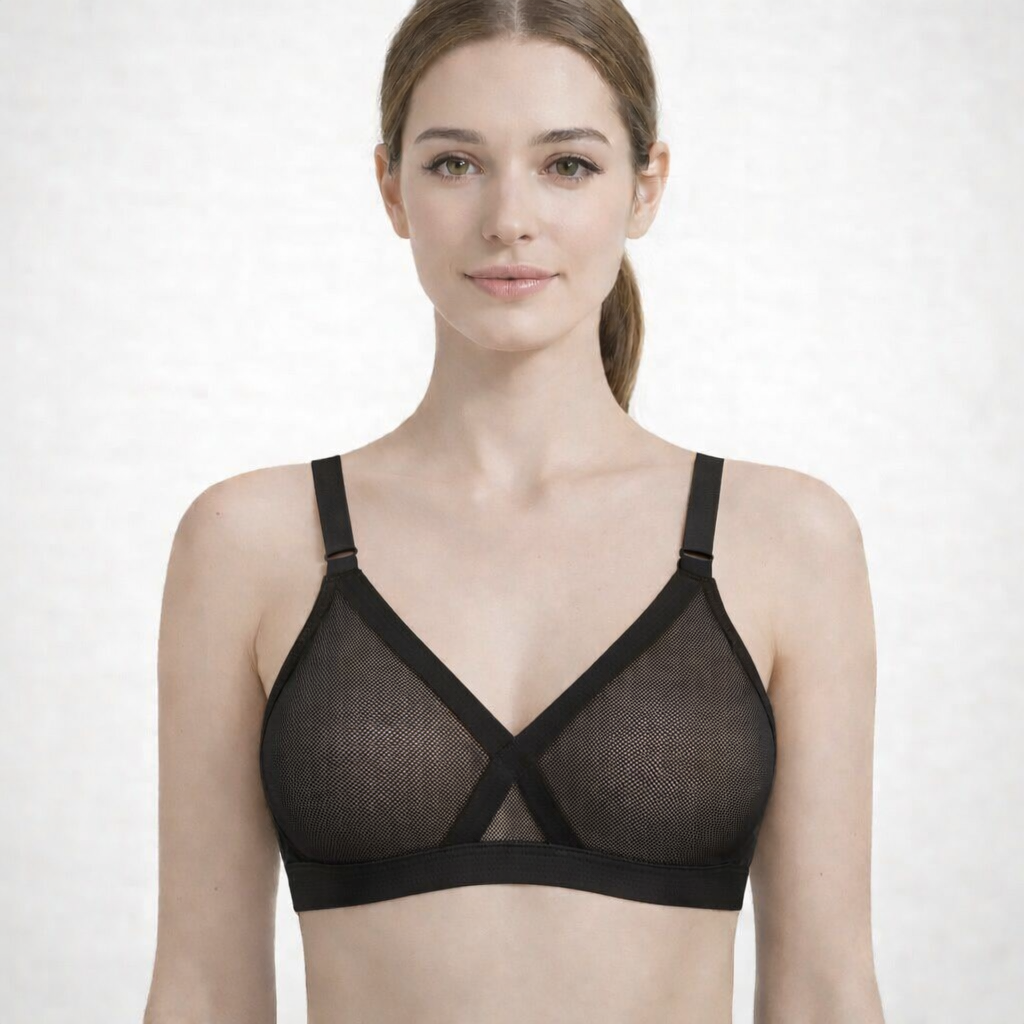 Pack of 2 Net Transparent Bras